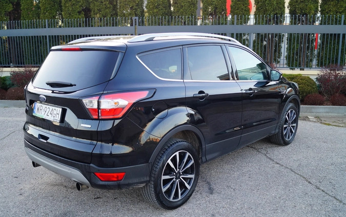 Ford Kuga cena 61377 przebieg: 180000, rok produkcji 2018 z Łaskarzew małe 79